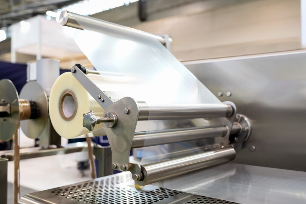 Flexographic printing for flexible food packaging